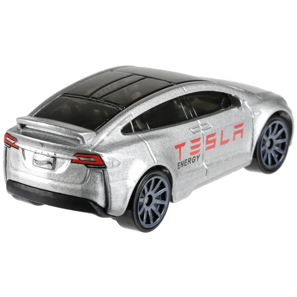 Tesla Model X — FJW84 — Silver — imagem 3