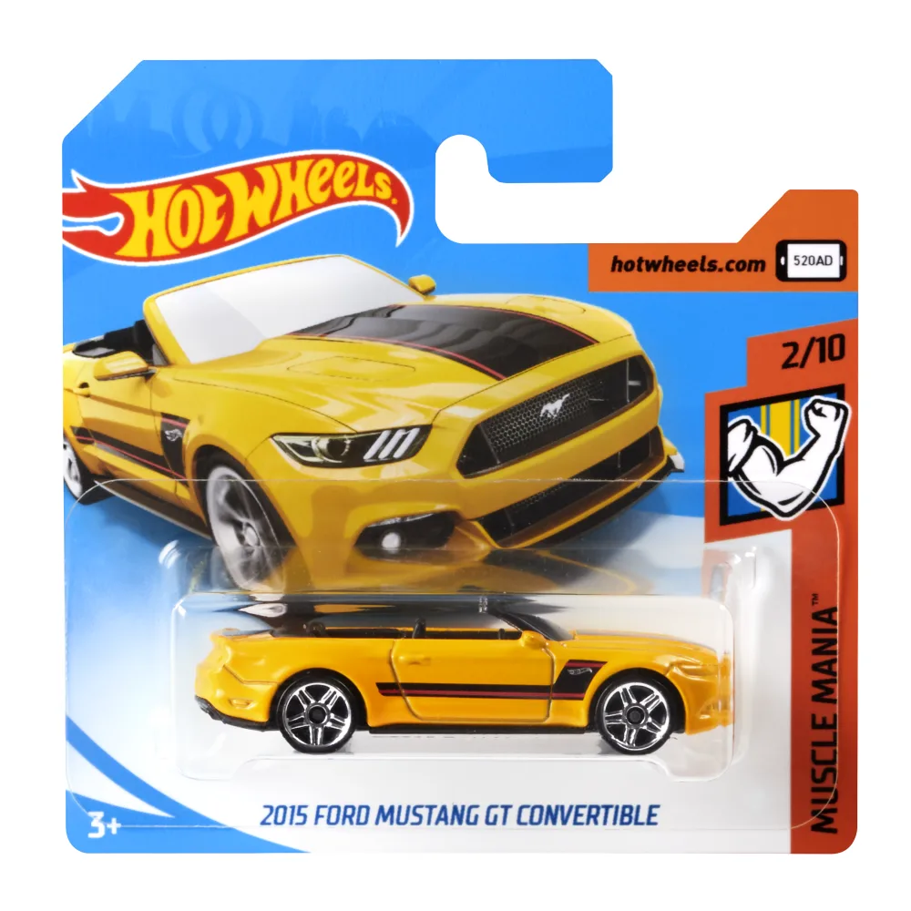 2015 Ford Mustang GT Convertible — FJX74 — Yellow — imagem 2