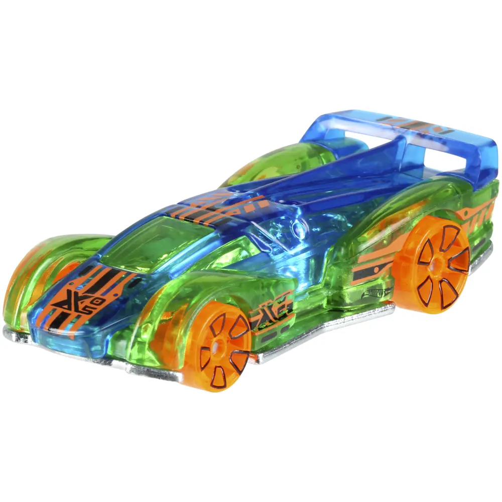 Electrack — FJY74 — Clear Blue over Green