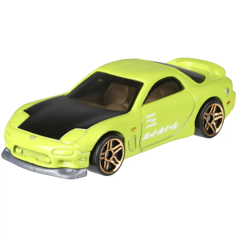 '95 Mazda RX-7 — FJY97 — Lime Green