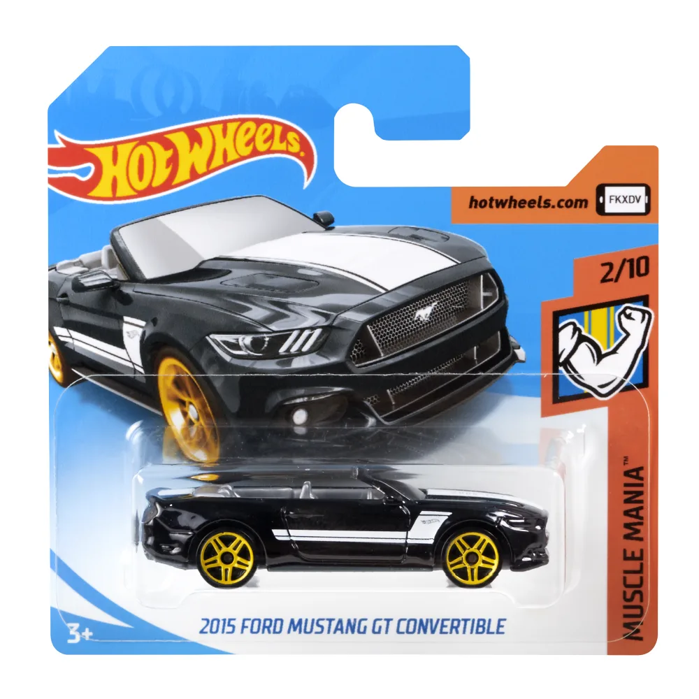 2015 Ford Mustang GT Convertible — FKB04 — Black — imagem 2