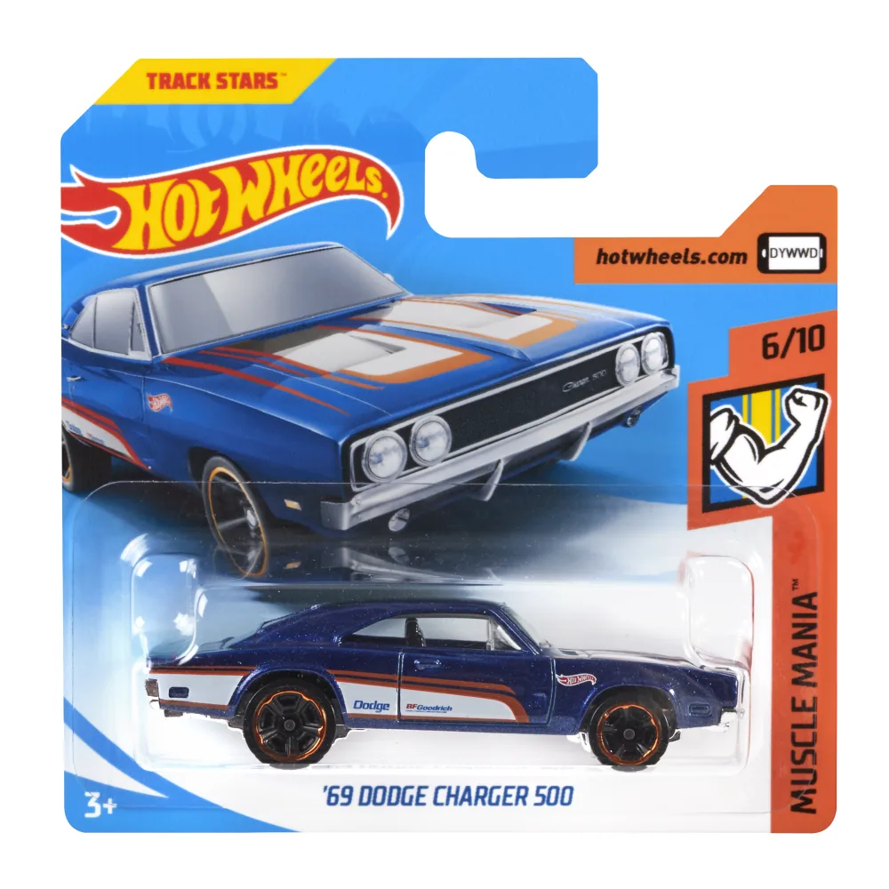 '69 Dodge Charger 500 — FKB08 — Blue Metallic — imagem 2