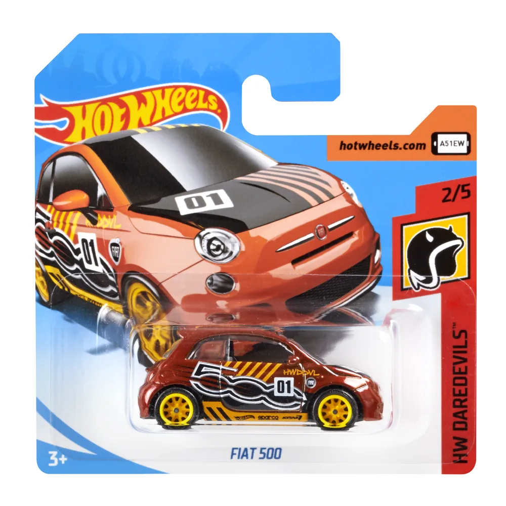 Fiat 500 — FKB45 — Spectraflame Orange — imagem 2