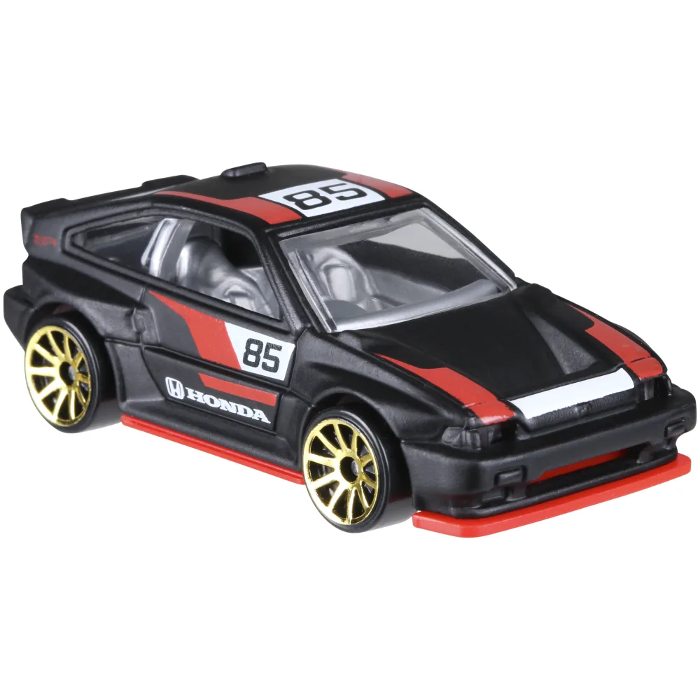 1985 Honda CR-X — FKD23 — Matte Black — imagem 4