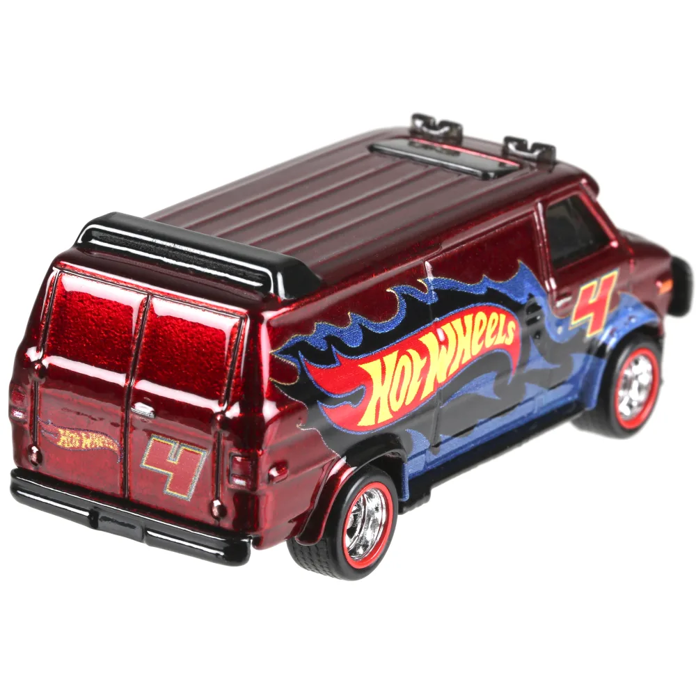 Custom GMC Panel Van — FKF89 — Spectraflame Dark Red — imagem 3
