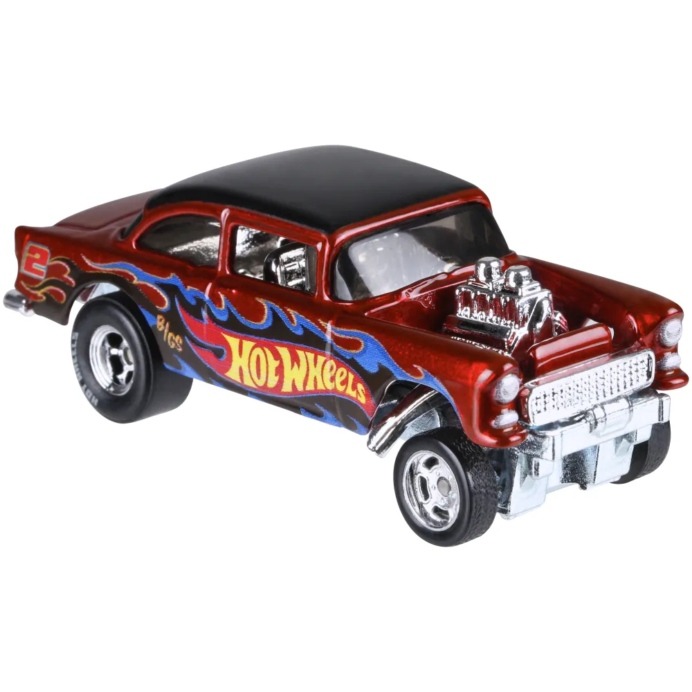 '55 Chevy Bel Air Gasser — FKF90 — Spectraflame Dark Red — imagem 7