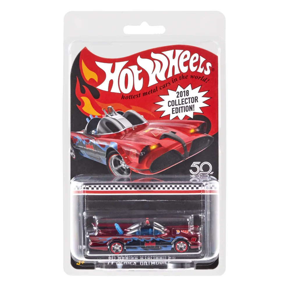 BATMAN CLASSIC TV SERIES BATMOBILE — FKF92 — Spectraflame Red — imagem 2