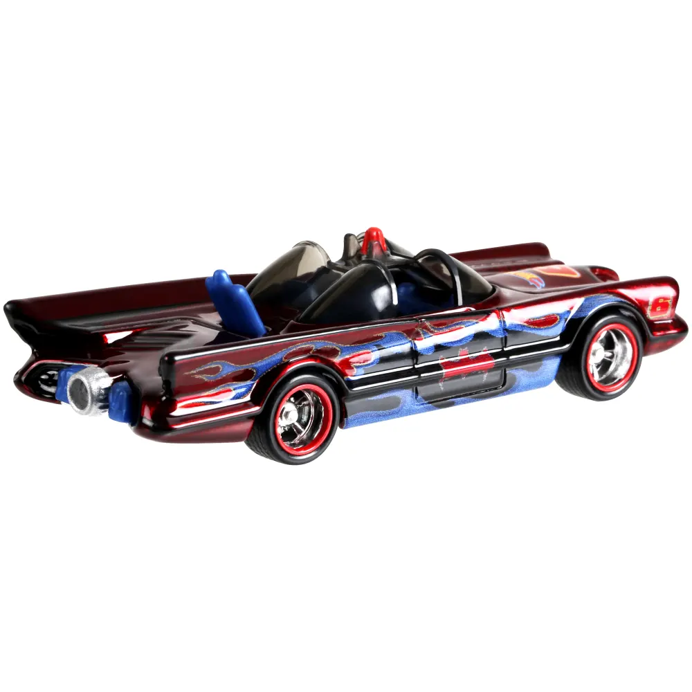 BATMAN CLASSIC TV SERIES BATMOBILE — FKF92 — Spectraflame Red — imagem 3
