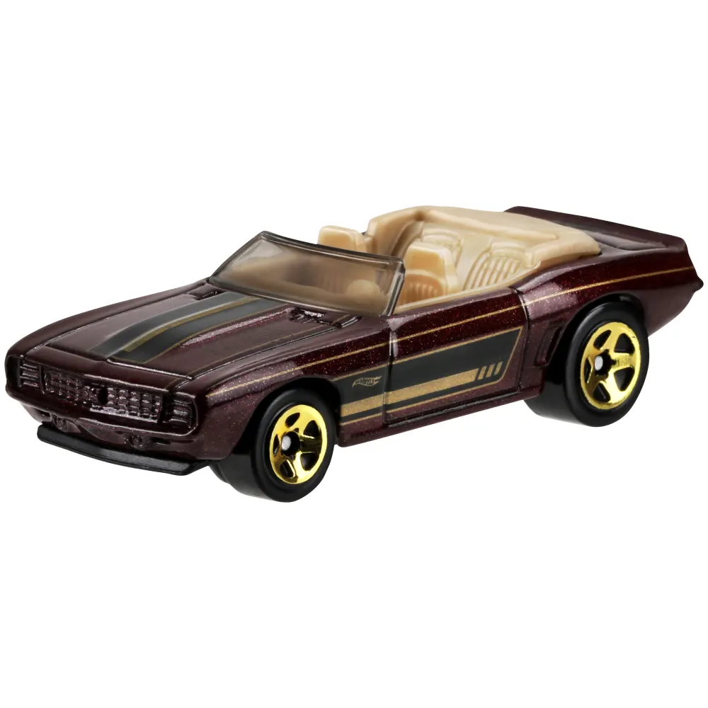 '69 Camaro Convertible — FKV72 — Dark Red