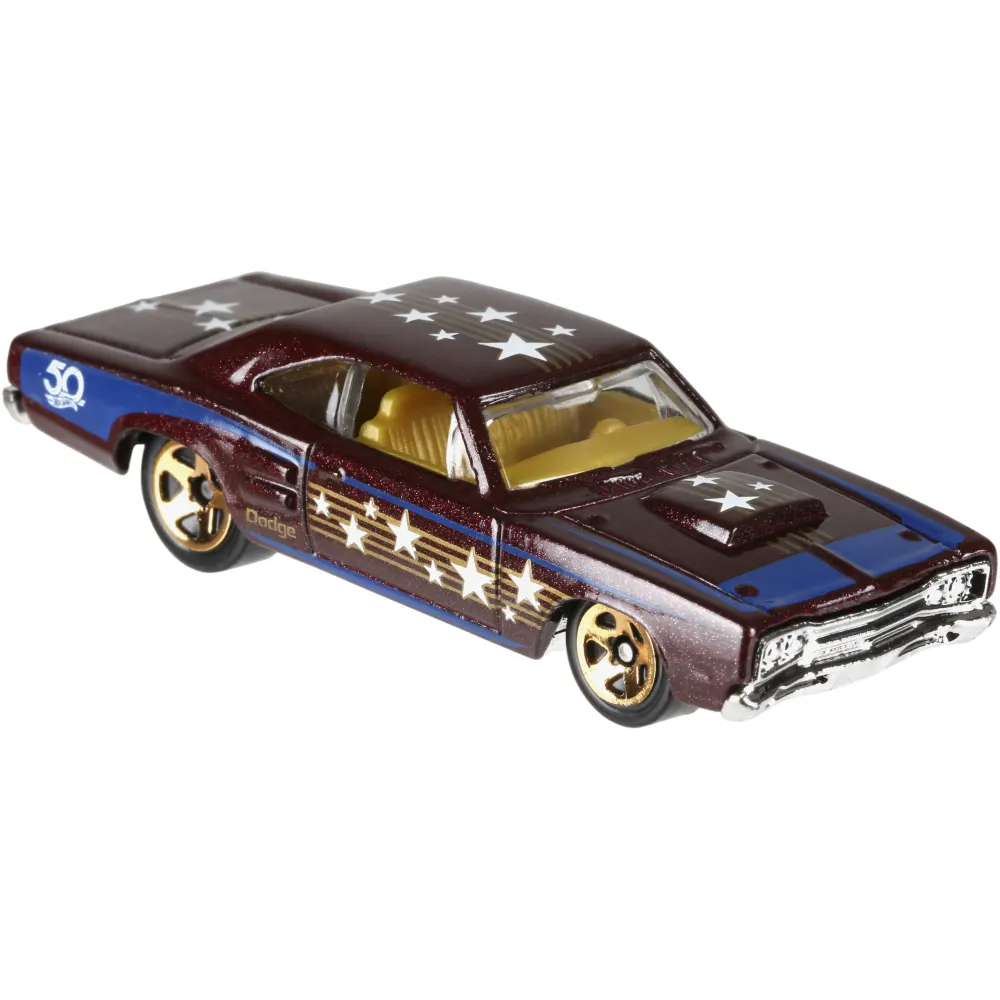 '69 DODGE CORONET SUPER BEE — FKV86 — Metalflake Maroon — imagem 4