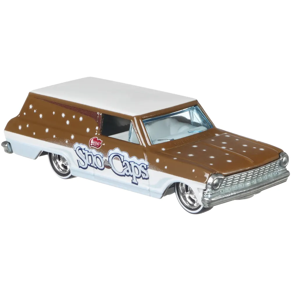 '64 CHEVY NOVA DELIVERY — FKY23 — Brown & White — imagem 4