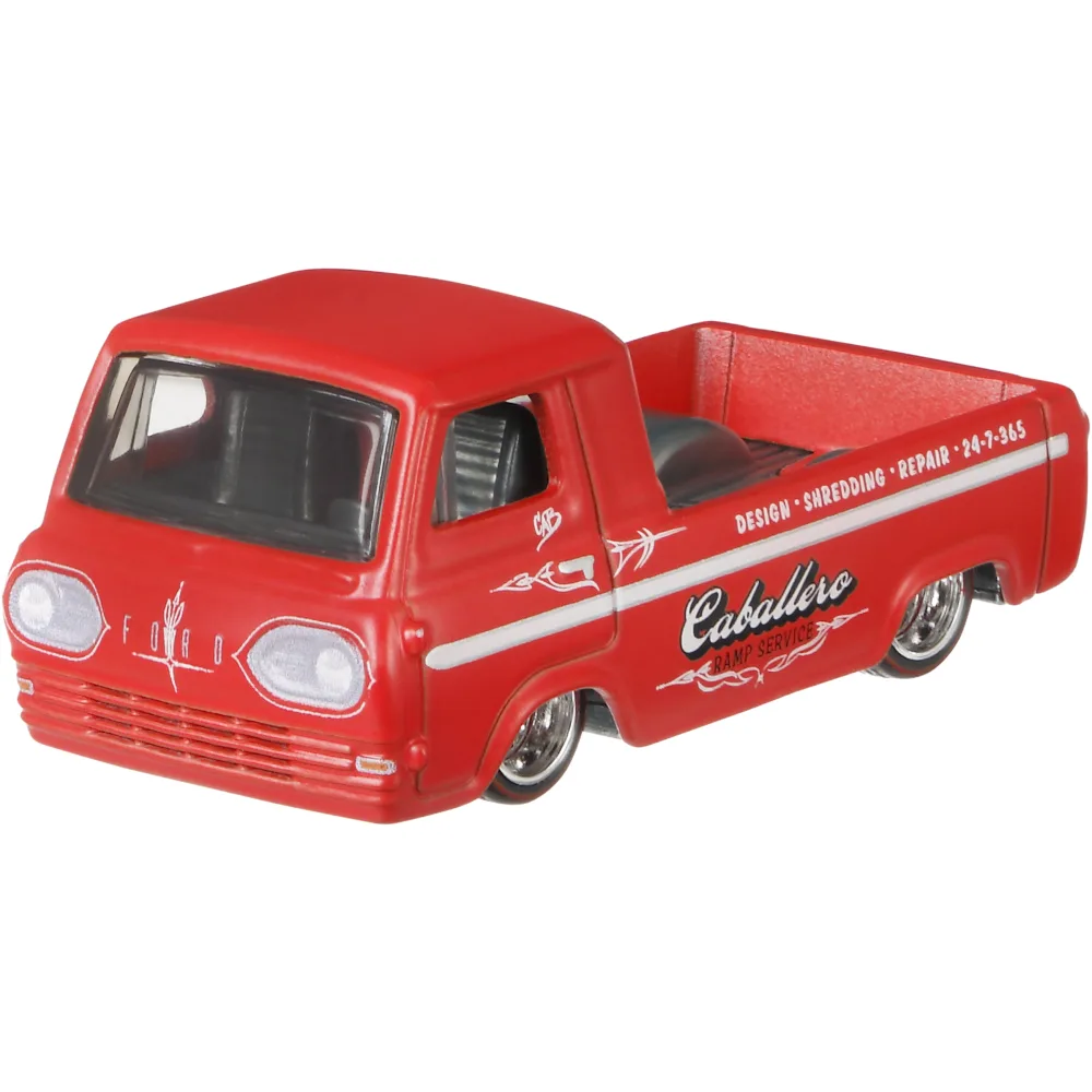 '60s Ford Econoline Pickup — FLC24 — Matte Red