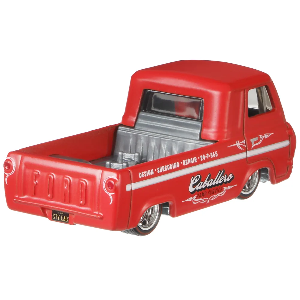 '60s Ford Econoline Pickup — FLC24 — Matte Red — imagem 3