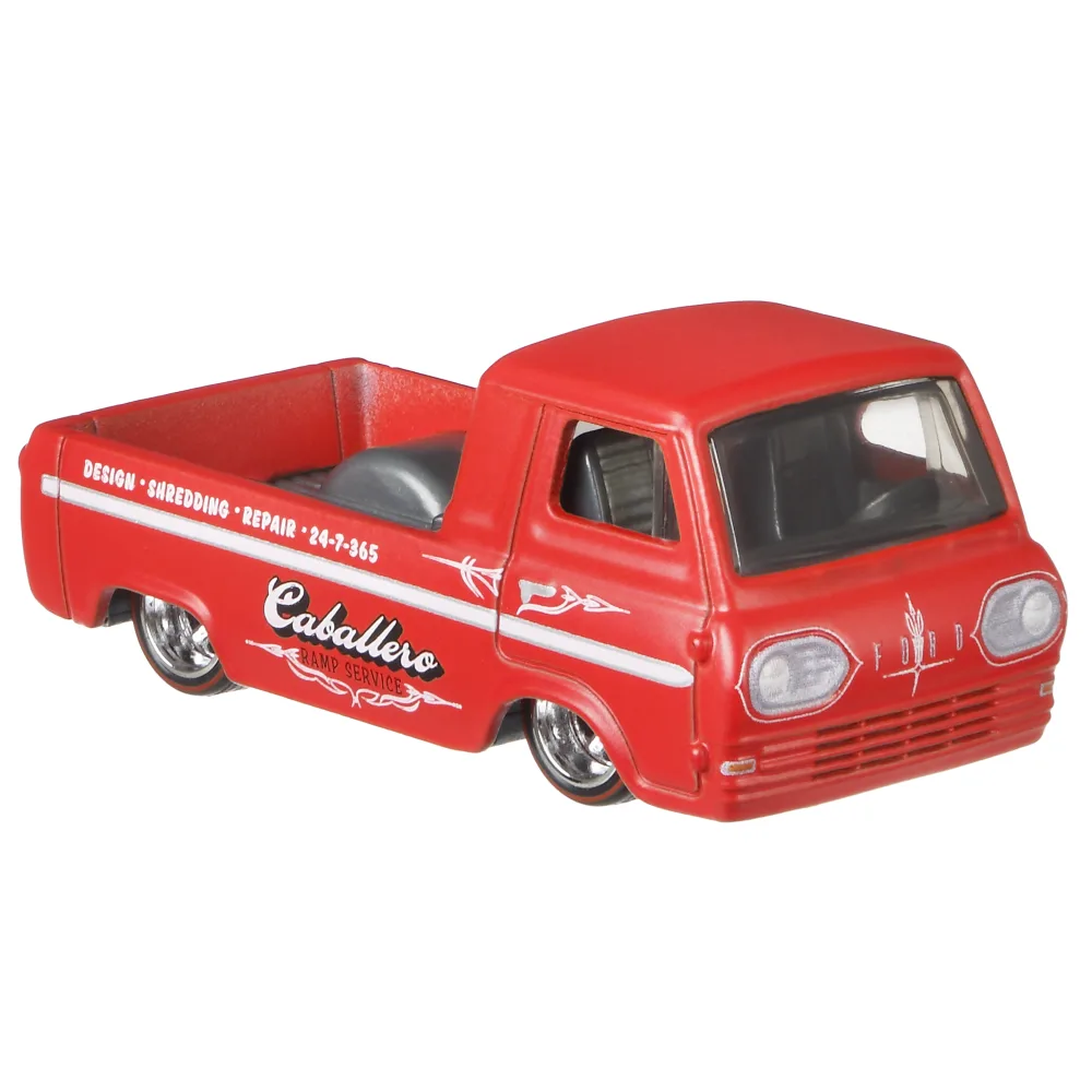 '60s Ford Econoline Pickup — FLC24 — Matte Red — imagem 4
