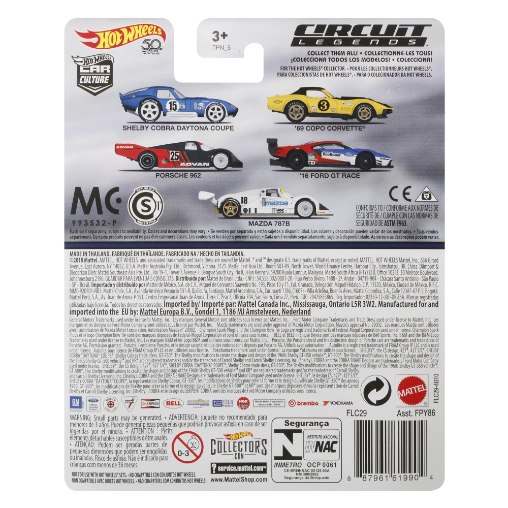 Porsche 962 — FLC29 — Black and Red — imagem 5