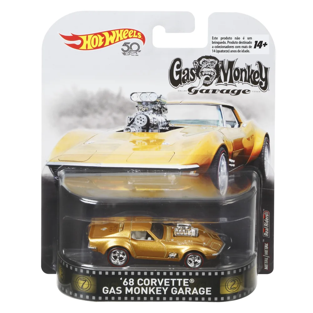 '68 Corvette - Gas Monkey Garage — FLD15 — Metalflake Gold — imagem 2