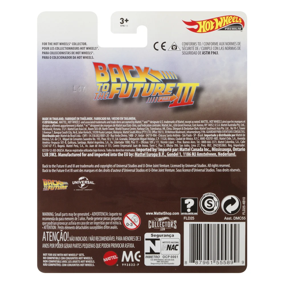 Back to the Future - 1955 — FLD25 — Unpainted — imagem 5