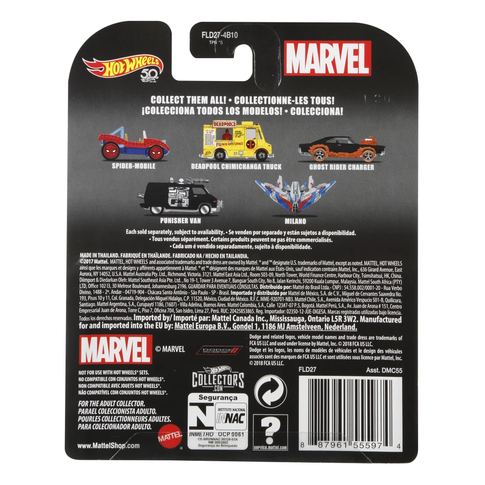 DEADPOOL CHIMICHANGA TRUCK — FLD27 — Gloss Yellow — imagem 2