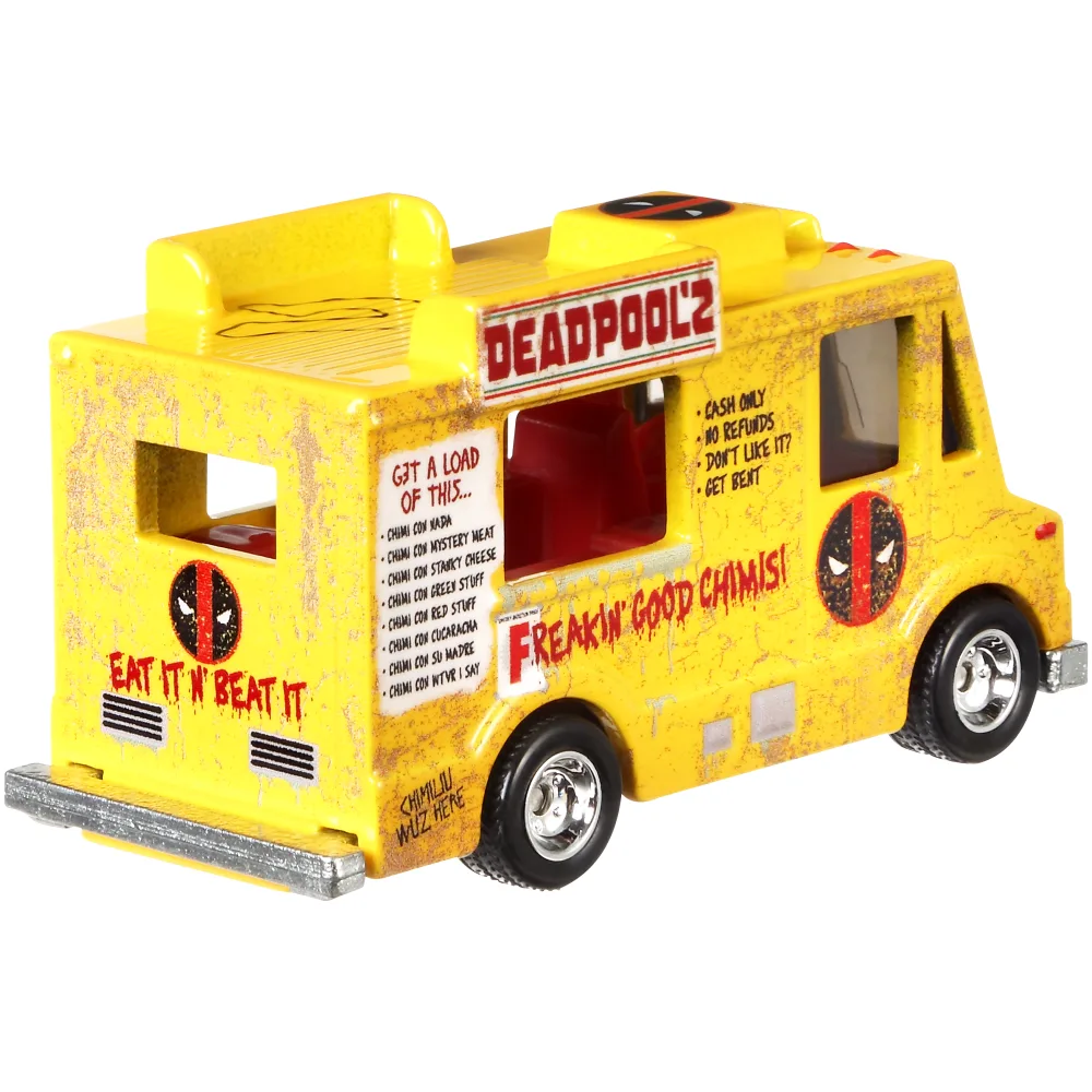 DEADPOOL CHIMICHANGA TRUCK — FLD27 — Gloss Yellow — imagem 5