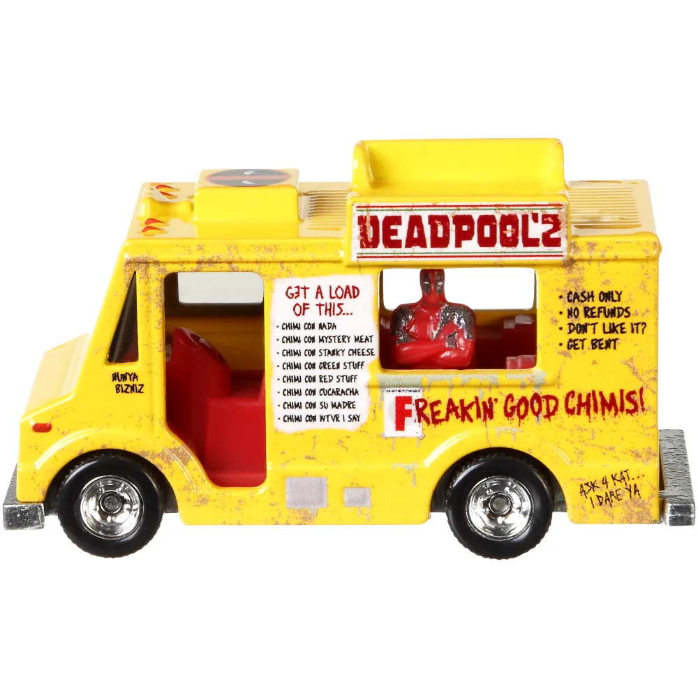 DEADPOOL CHIMICHANGA TRUCK — FLD27 — Gloss Yellow — imagem 8