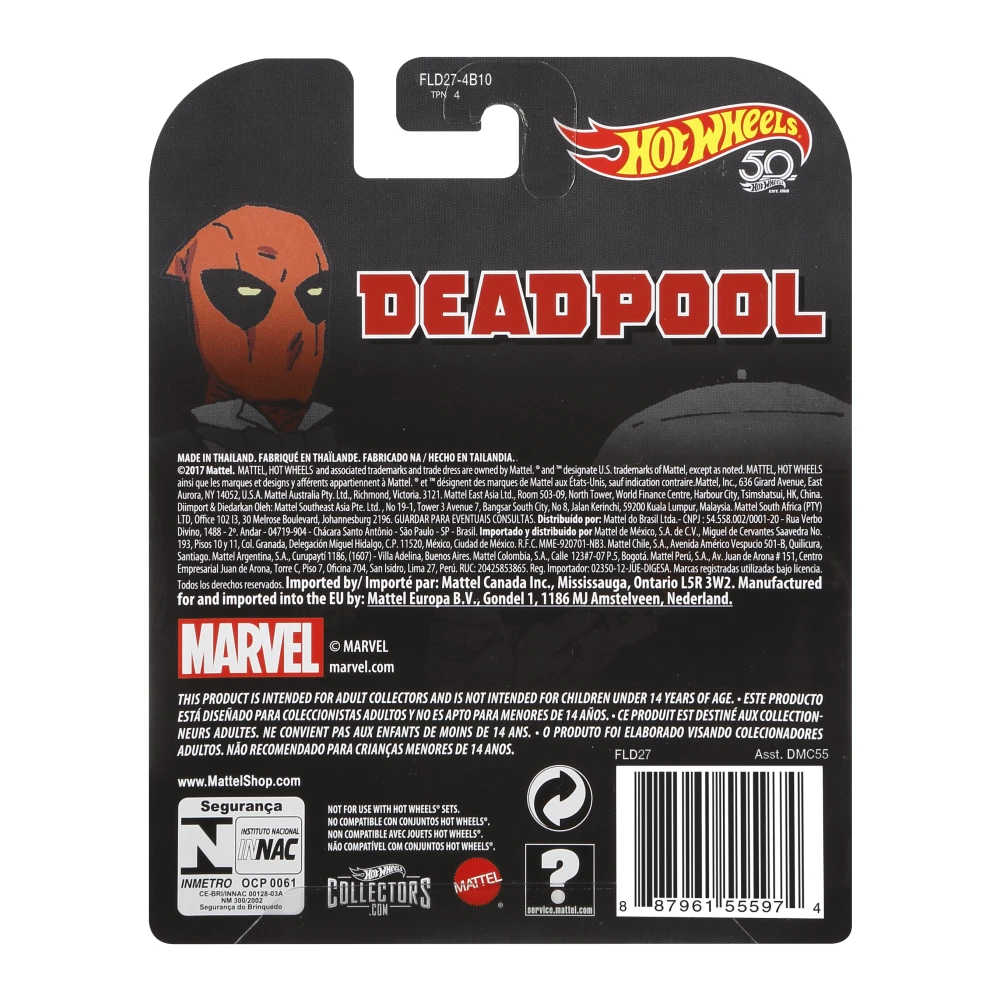 DEADPOOL CHIMICHANGA TRUCK — FLD27 — Gloss Yellow — imagem 9