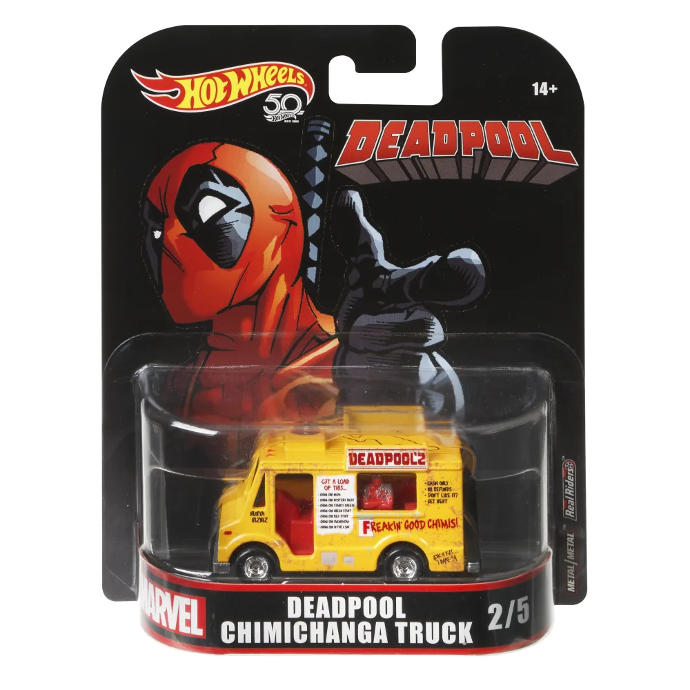 DEADPOOL CHIMICHANGA TRUCK — FLD27 — Gloss Yellow — imagem 10