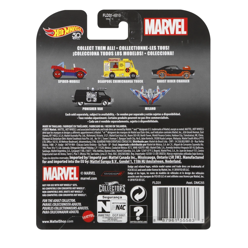 Spider-Mobile — FLD31 — Metalflake Red — imagem 5