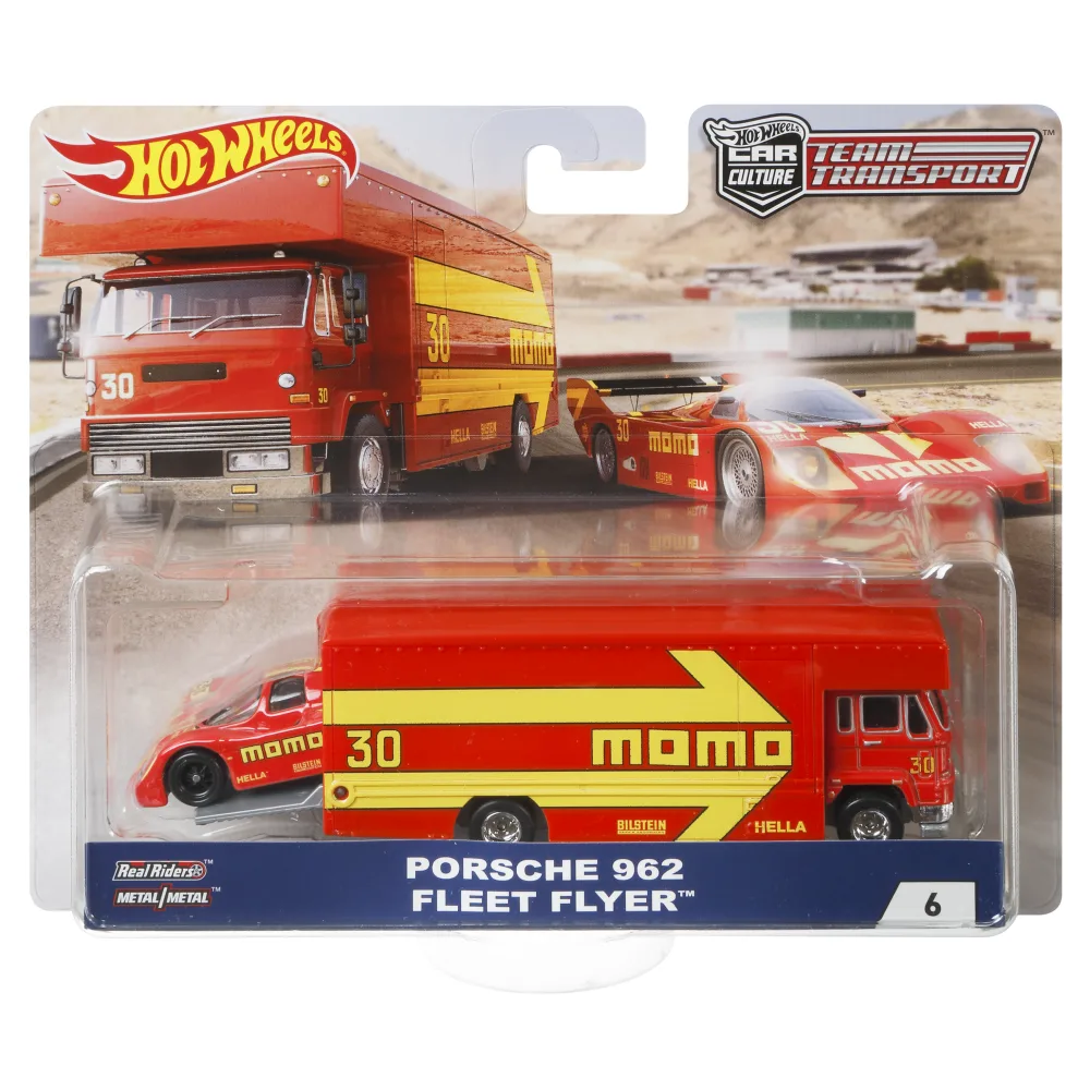 Porsche 962 — FLF60 — Red — imagem 2