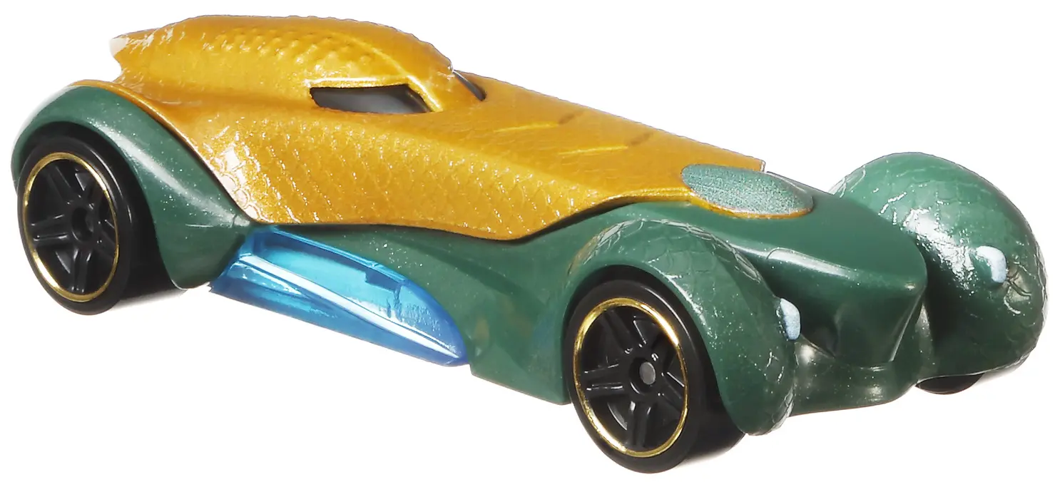 Aquaman — FLH33 — Metalflake Gold & Green — imagem 4
