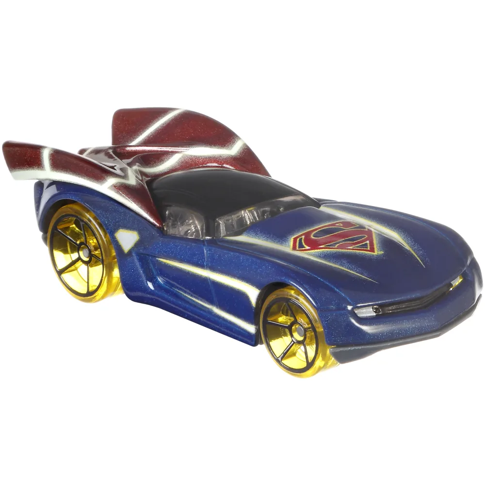Superman — FLH37 — Dark Blue w/ Dark Red cape — imagem 4