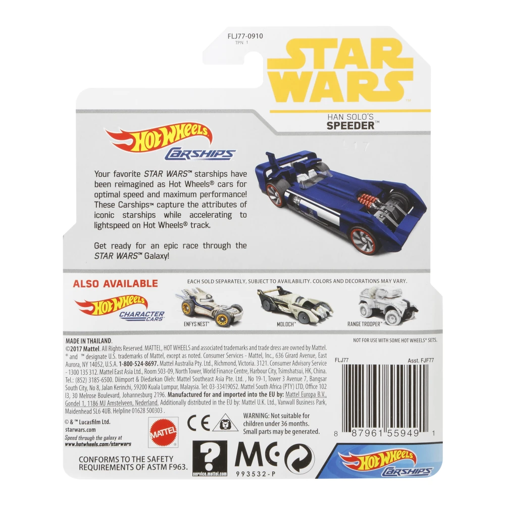 Han Solo's Speeder — FLJ77 — Dark Blue — imagem 5