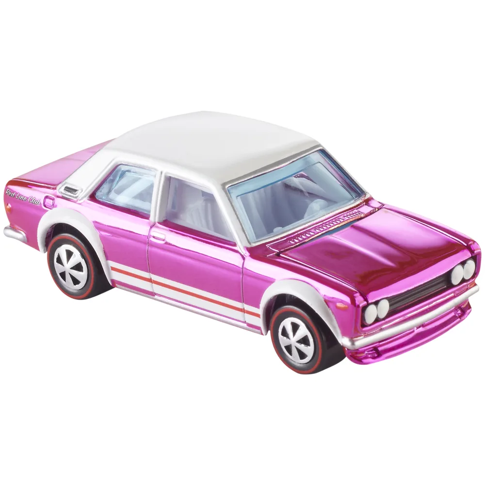 '71 DATSUN 510 — FPN12 — Spectraflame Pink & White Roof