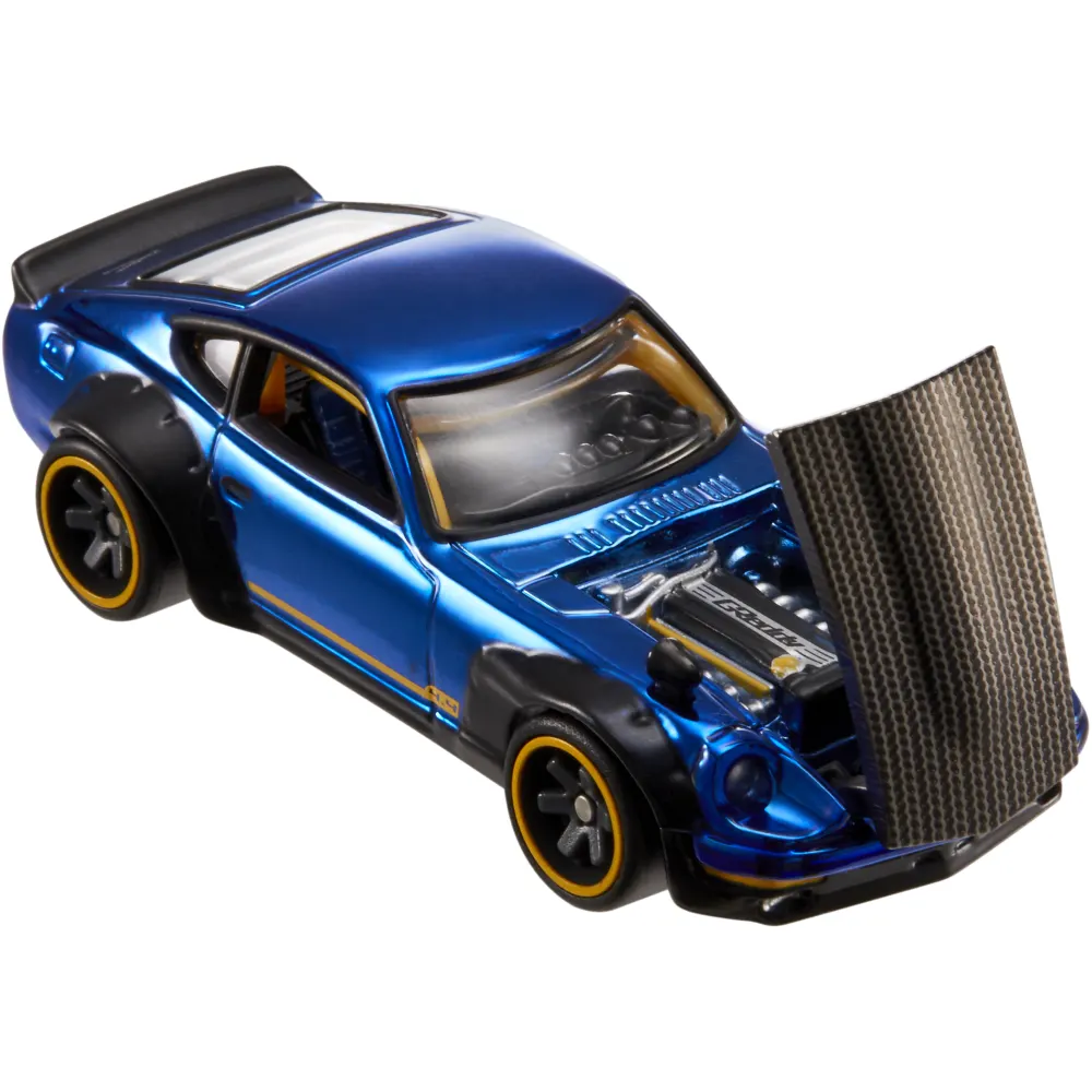 Custom '72 Datsun 240Z — FPN14 — Spectraflame Race Team Blue — imagem 4
