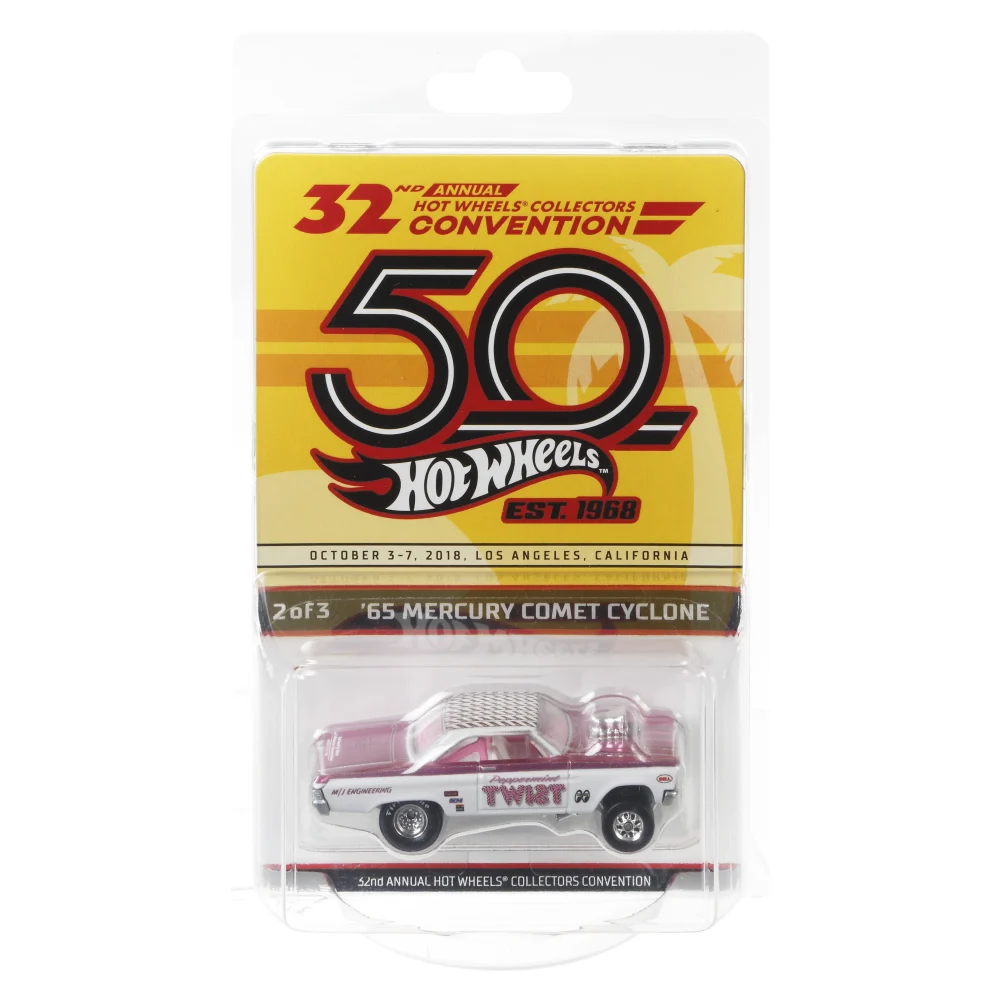 '65 Mercury Comet Cyclone — FPN23 — Spectraflame Pink & White — imagem 2