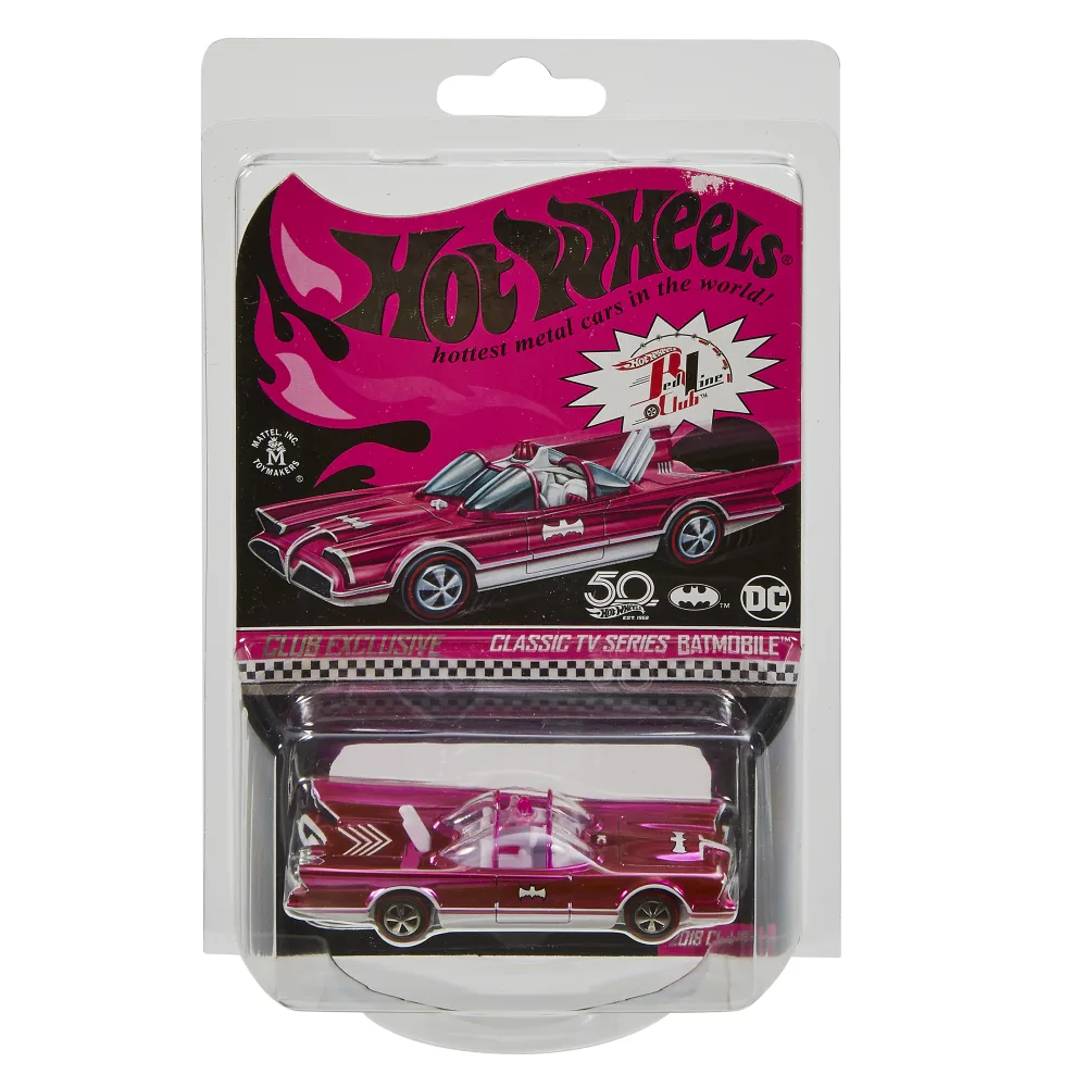 BATMAN CLASSIC TV SERIES BATMOBILE — FPN28 — Spectraflame Pink — imagem 2