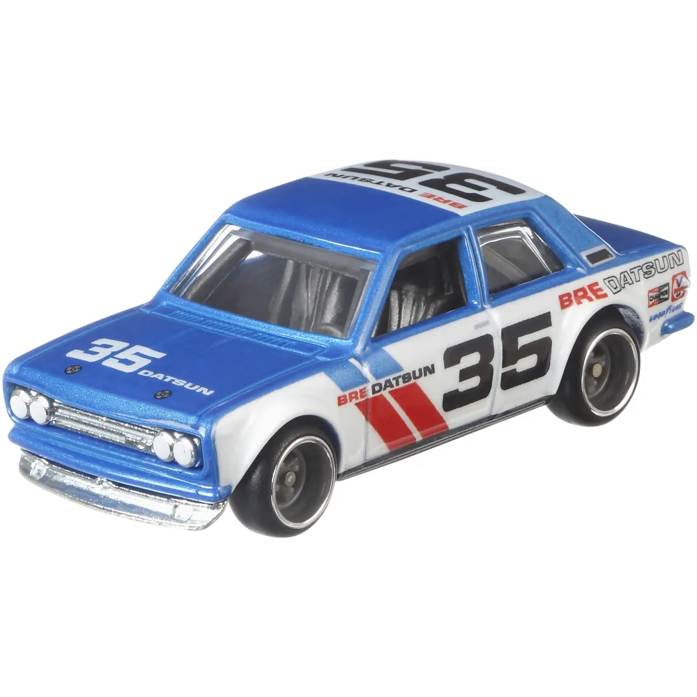 BRE DATSUN BLUEBIRD 510 — FPW89 — Blue & White