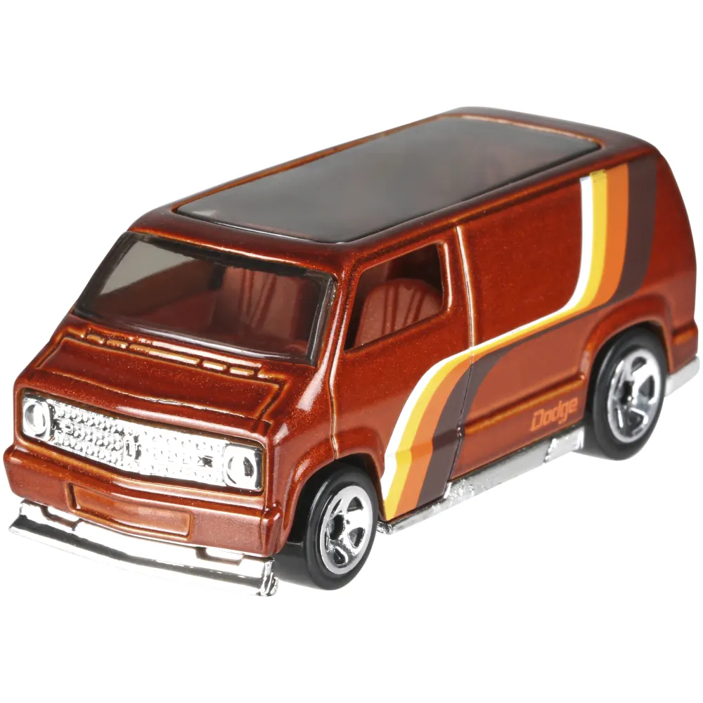 Custom '77 Dodge Van — FRF43 — Brown