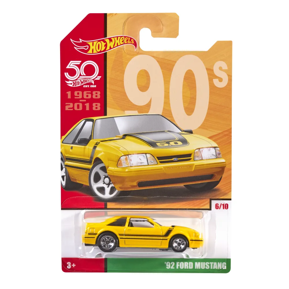 '92 Ford Mustang — FRF44 — Yellow — imagem 2