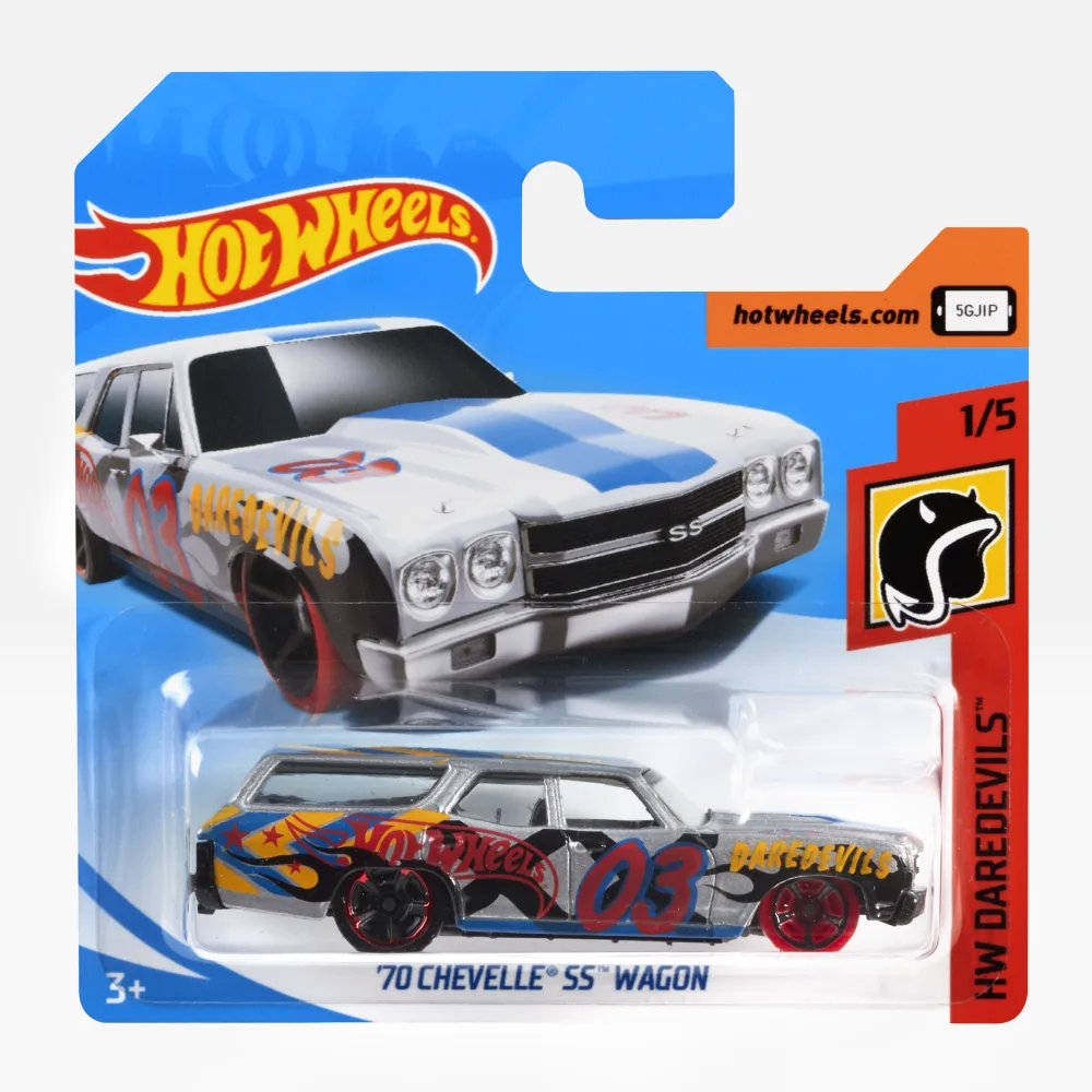 '70 Chevelle SS Wagon — FRR81 — Silver Metallic — imagem 2