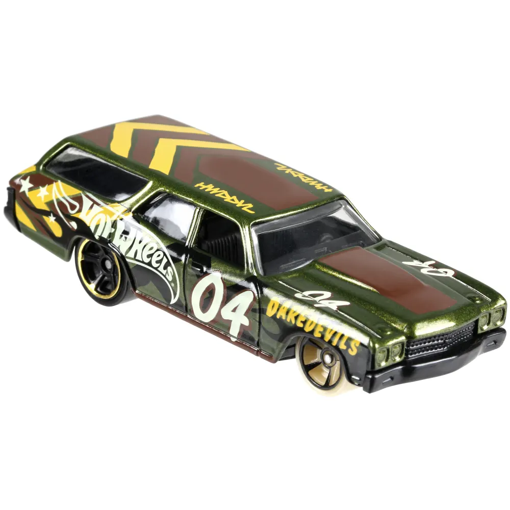 '70 Chevelle SS Wagon — FRR82 — Metalflake olive green — imagem 4