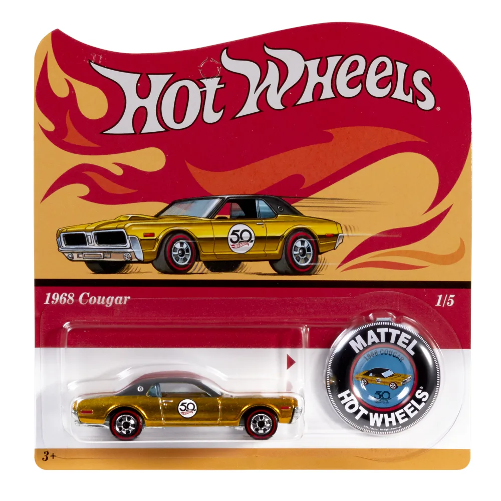 1968 COUGAR — FTX84 — Spectraflame Yellow — imagem 2