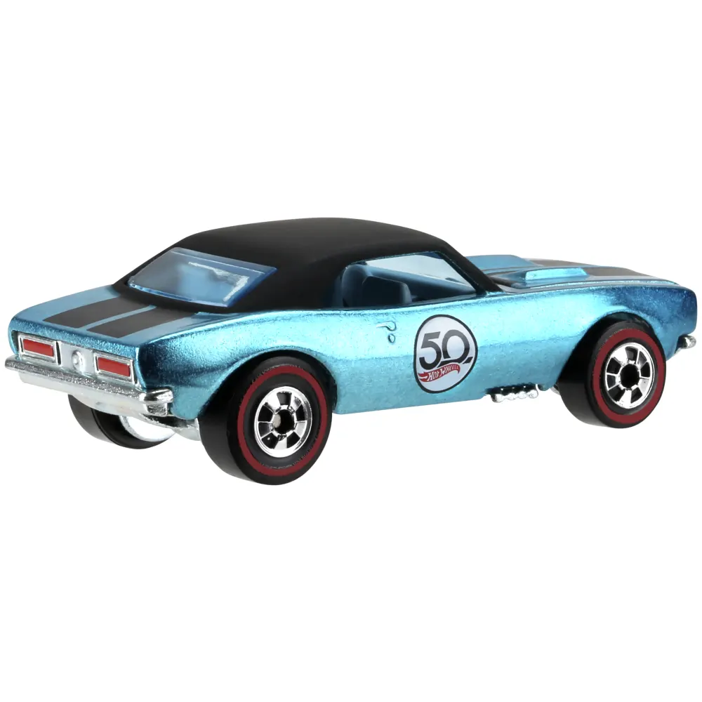 COLLECTOR'S BUTTON - '67 CAMARO — FTX86 — Spectraflame Aqua — imagem 3