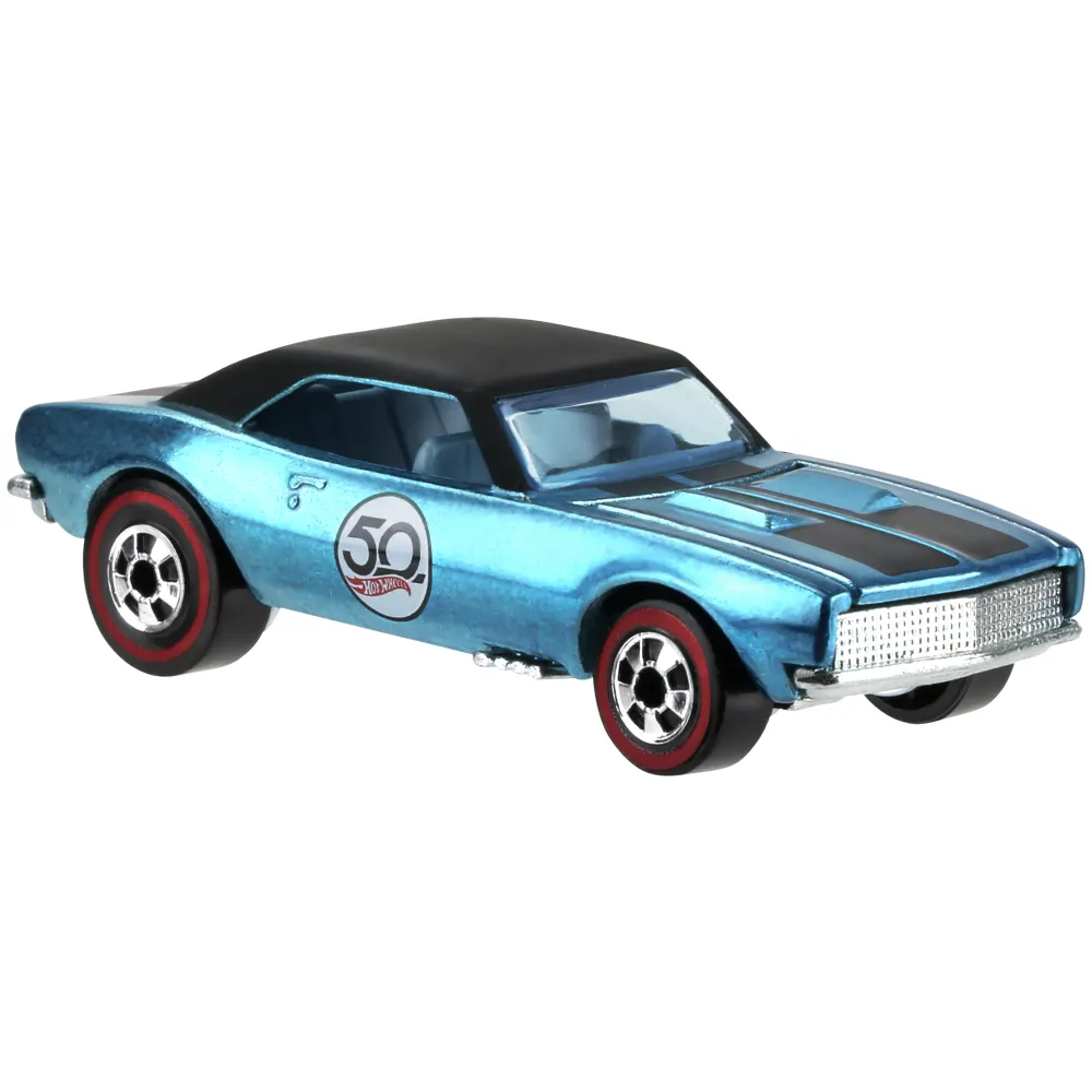 COLLECTOR'S BUTTON - '67 CAMARO — FTX86 — Spectraflame Aqua — imagem 4