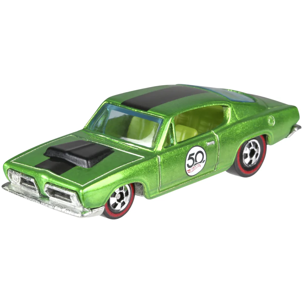 COLLECTOR'S BUTTON - '67 HEMI BARRACUDA — FTX88 — Spectraflame Green