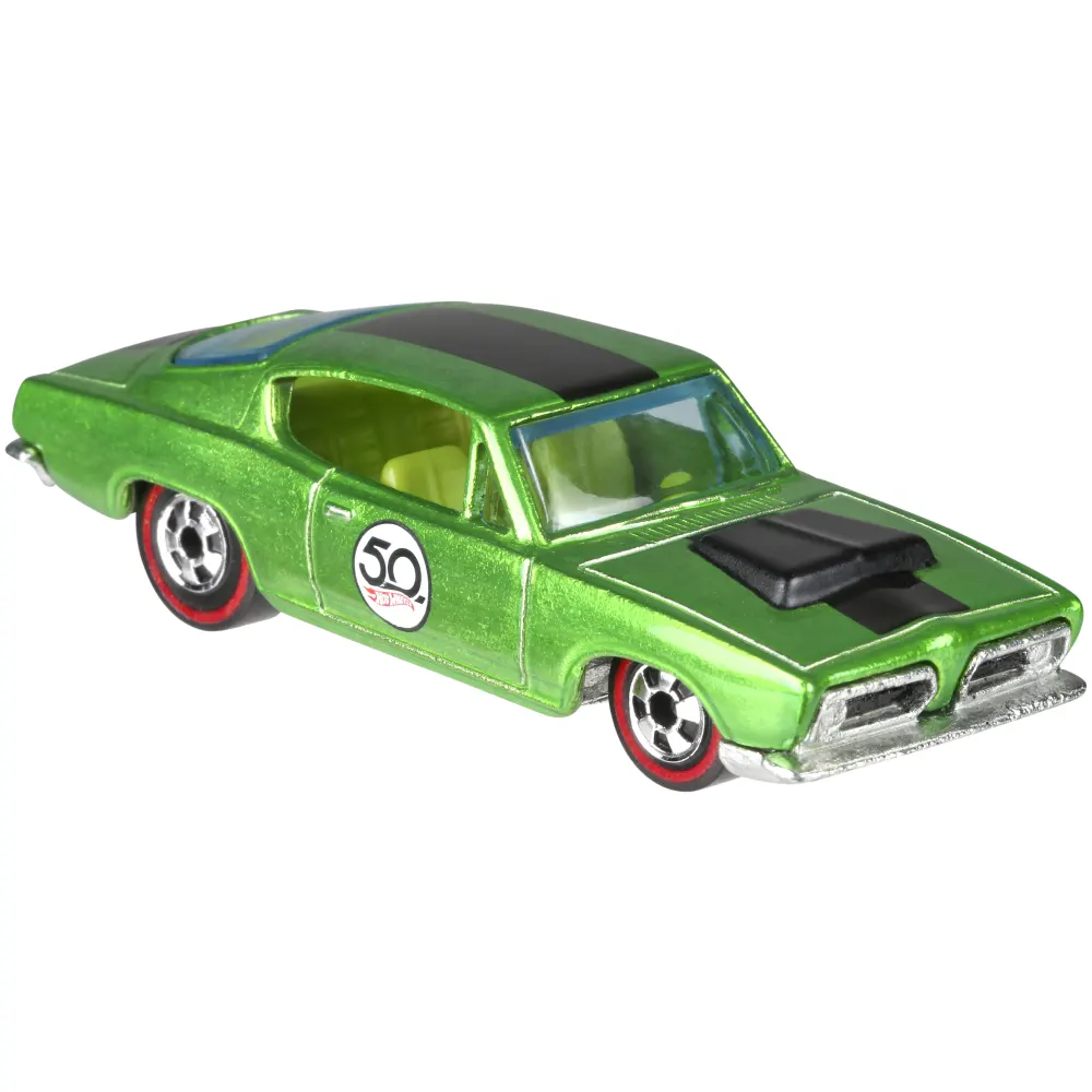 COLLECTOR'S BUTTON - '67 HEMI BARRACUDA — FTX88 — Spectraflame Green — imagem 4