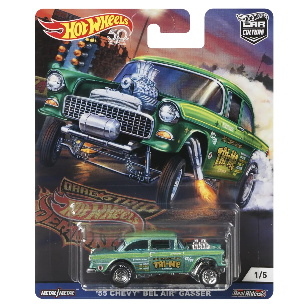 '55 Chevy Bel Air Gasser — FVN69 — Green — imagem 2