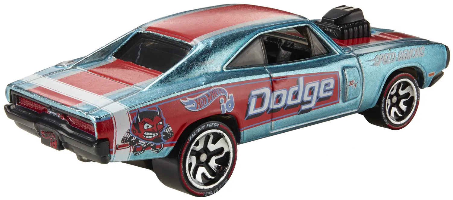 '70 Dodge Charger R/T — FXB03 — Spectraflame Ice Blue — imagem 3