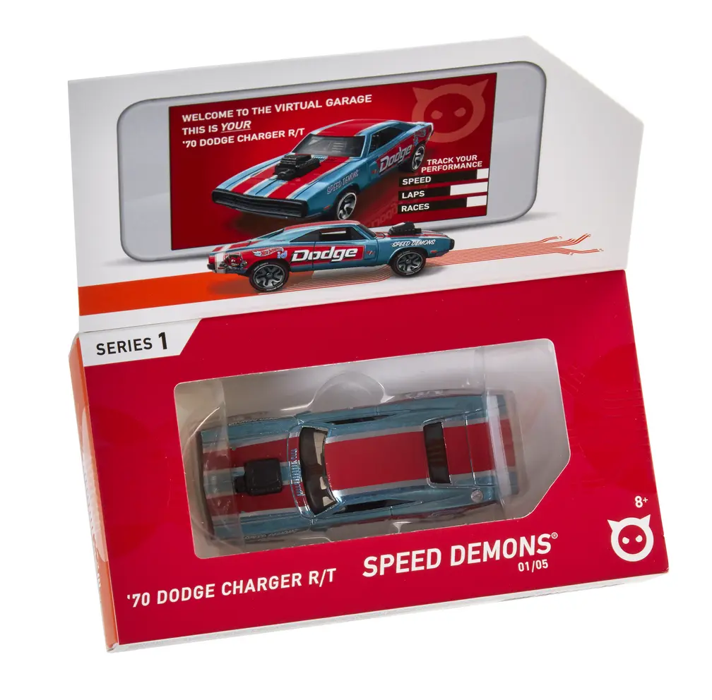 '70 Dodge Charger R/T — FXB03 — Spectraflame Ice Blue — imagem 9