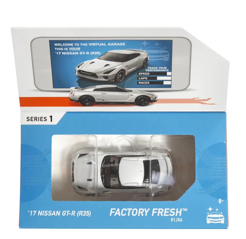 '17 Nissan GT-R (R35) — FXB13 — Spectraflame Pearl White — imagem 4