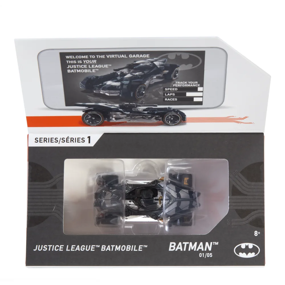 Justice League Batmobile — FXB24 — Spectraflame Black — imagem 6